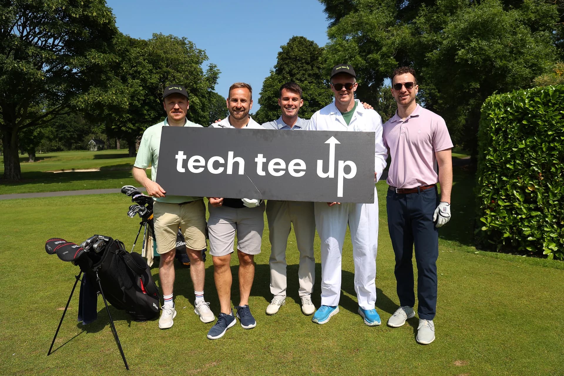 Golf team photo